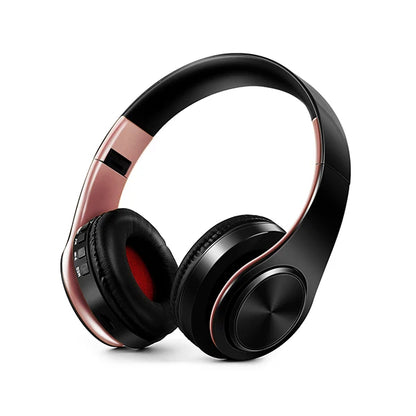 Over-Ear Stereo Wireless Earphone Bluetooth Headphones with Mic & TF Support