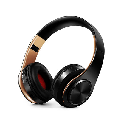 Over-Ear Stereo Wireless Earphone Bluetooth Headphones with Mic & TF Support