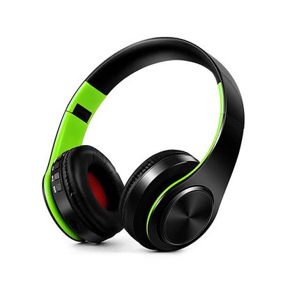 Over-Ear Stereo Wireless Earphone Bluetooth Headphones with Mic & TF Support