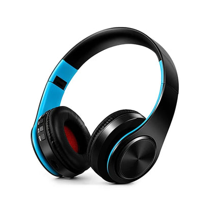 Over-Ear Stereo Wireless Earphone Bluetooth Headphones with Mic & TF Support