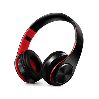 Over-Ear Stereo Wireless Earphone Bluetooth Headphones with Mic & TF Support