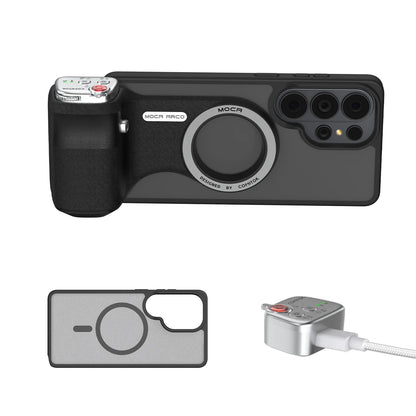 Magnetic Phone Grip Handle with Bluetooth Remote for iPhone series and Galaxy S26 Ultra