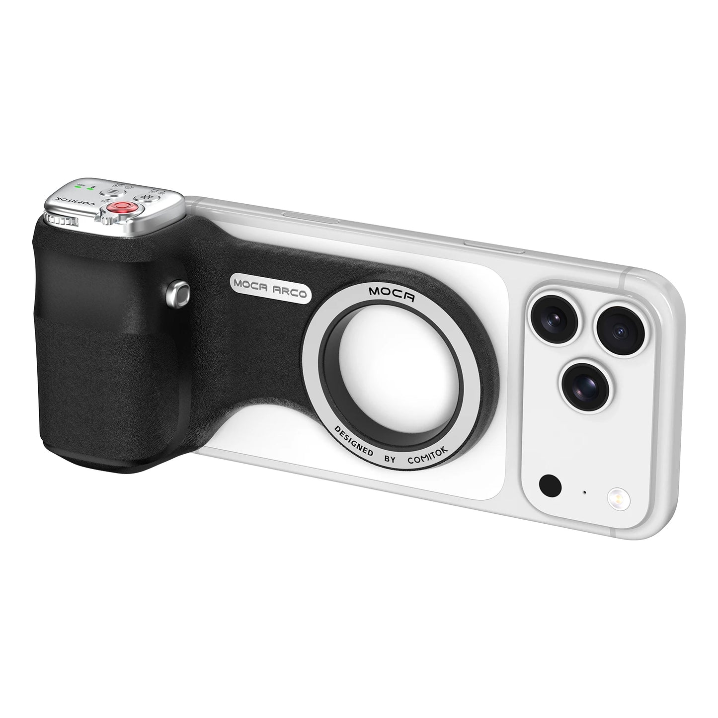 Magnetic Phone Grip Handle with Bluetooth Remote for iPhone series and Galaxy S26 Ultra