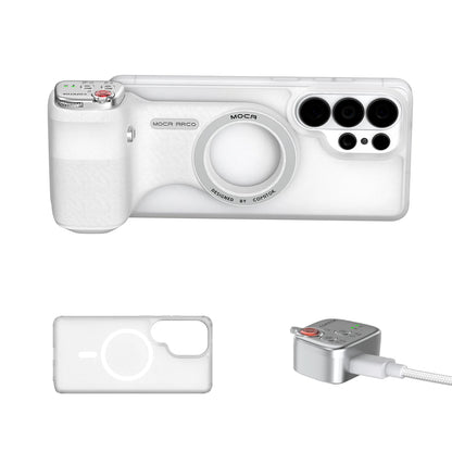 Magnetic Phone Grip Handle with Bluetooth Remote for iPhone series and Galaxy S26 Ultra