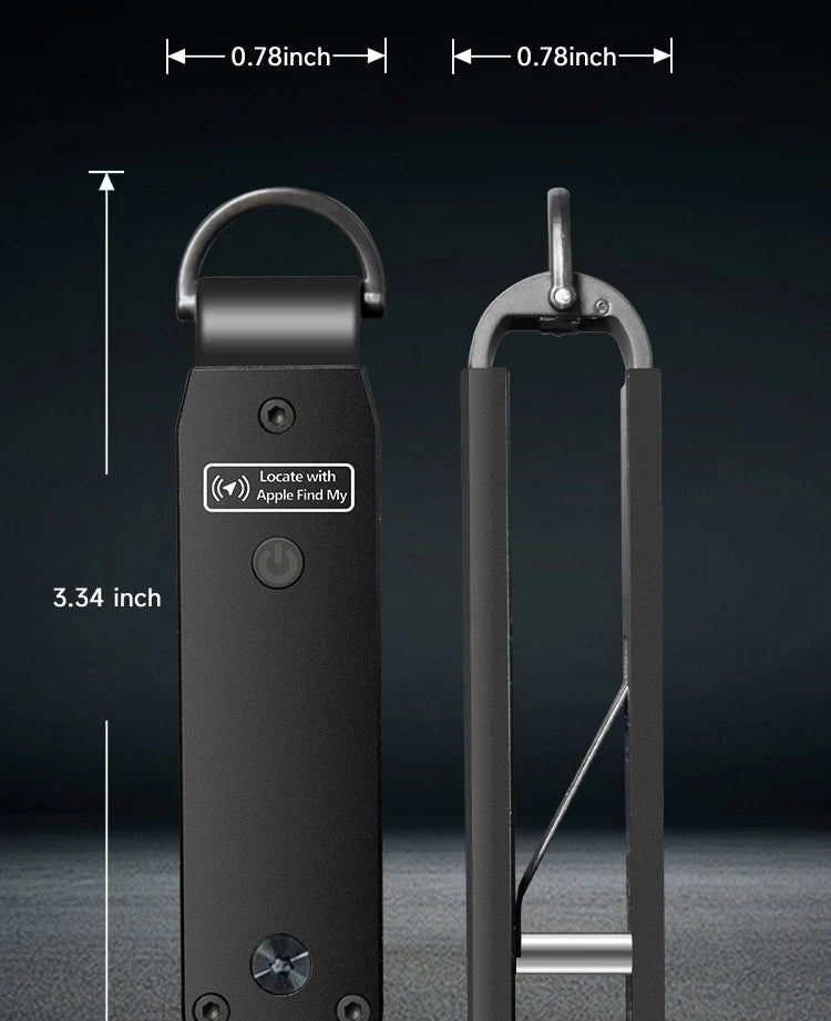 Smart Trackable Key Organizer with Apple Find My for iPhone