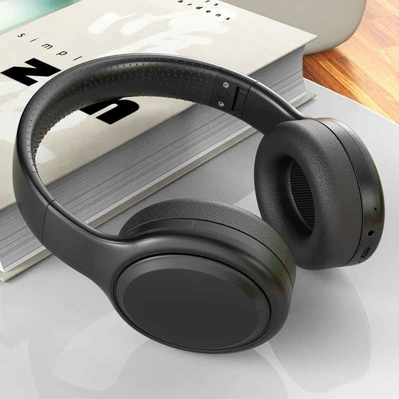 Wireless Bluetooth Gaming Over-Ear Headphones with Noise Reduction