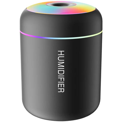 Portable Aromatherapy Mist Maker Essential Oil Diffuser with Ambient Light for Home Car & Office