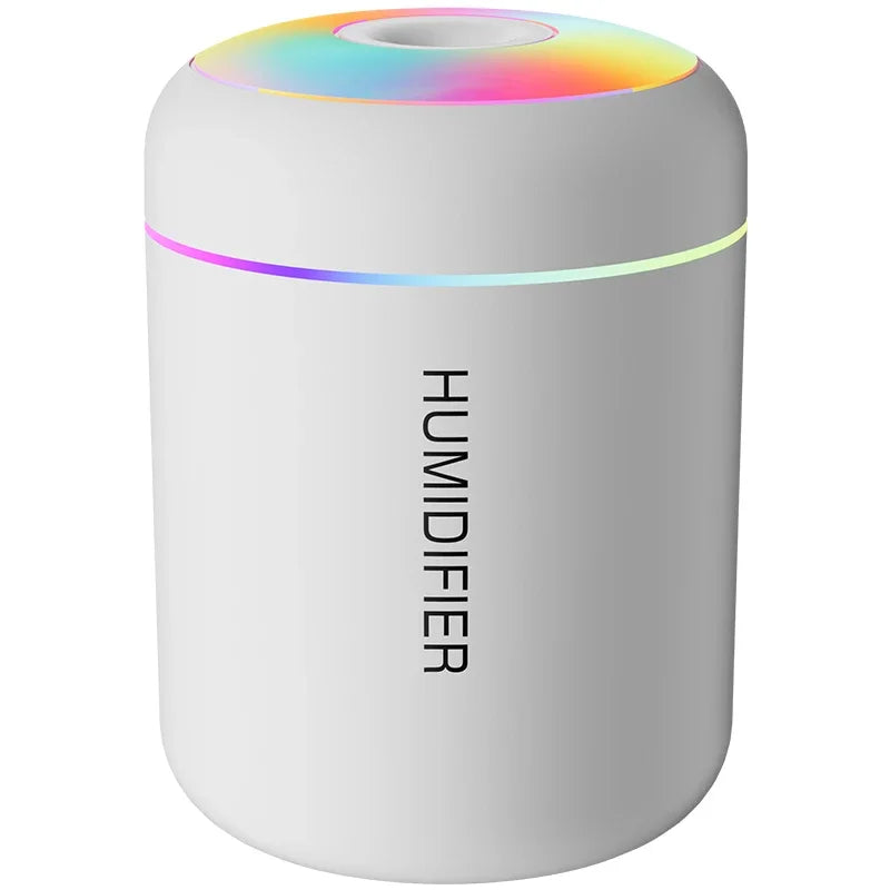 Portable Aromatherapy Mist Maker Essential Oil Diffuser with Ambient Light for Home Car & Office