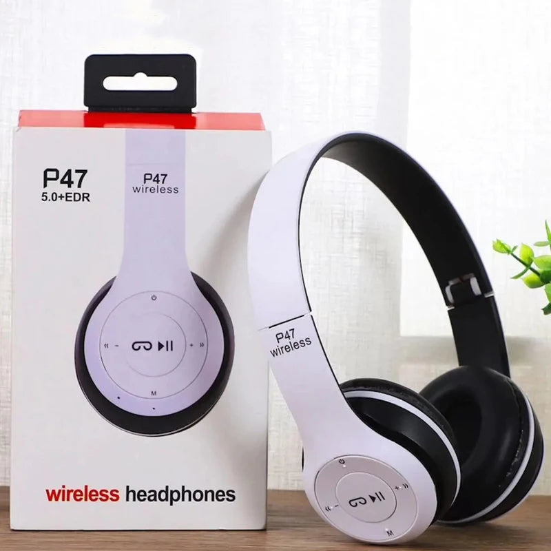 Wireless Bluetooth Noise Cancelling Headphones with Microphone