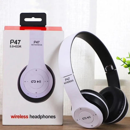 Wireless Bluetooth Noise Cancelling Headphones with Microphone