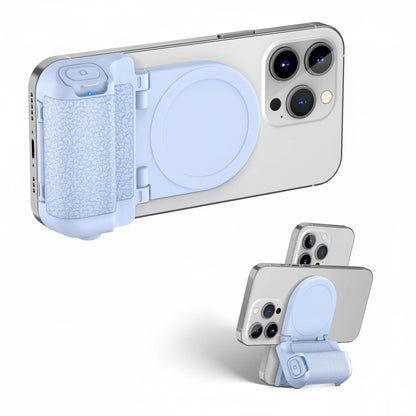 Magnetic Snap Grip Phone Camera Handle with Wireless Remote for iPhone 16/15 Samsung S