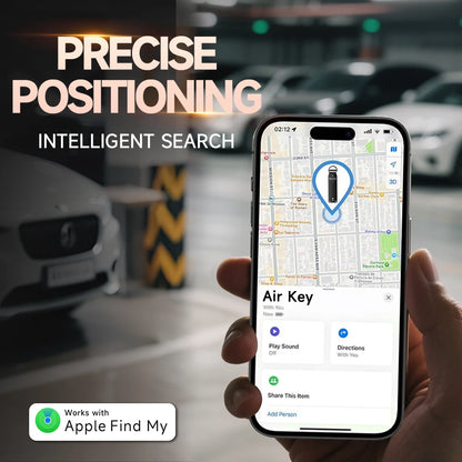 Smart Trackable Key Organizer with Apple Find My for iPhone
