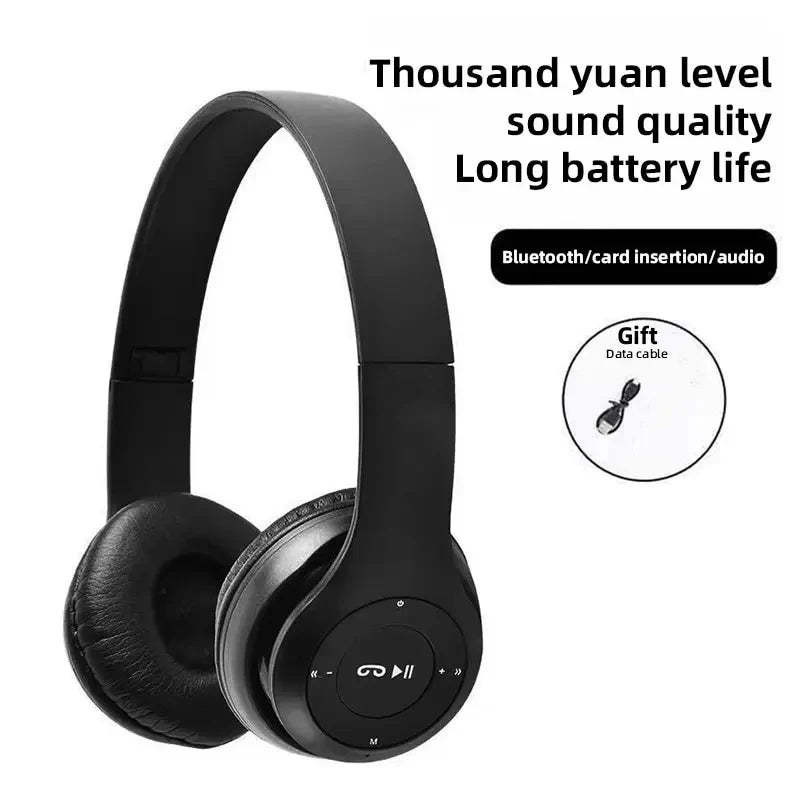 Wireless Bluetooth Noise Cancelling Headphones with Microphone