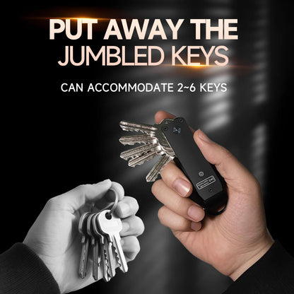 Smart Trackable Key Organizer with Apple Find My for iPhone