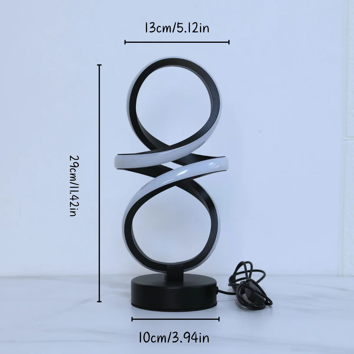 Modern Minimalist Elegant LED Bedside Light With Modern Style for Home Decor & Office