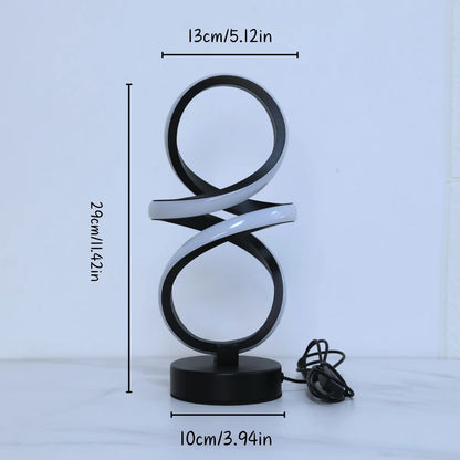Modern Minimalist Elegant LED Bedside Light With Modern Style for Home Decor & Office