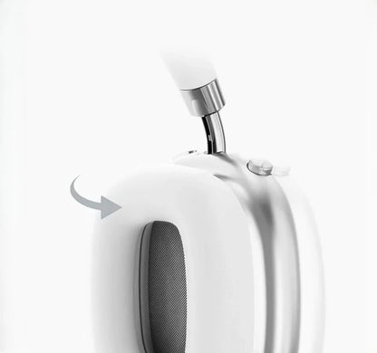 Smart Display Bluetooth 5.3 Over-Ear Headphones with Digital Screen Control and Long Battery Life