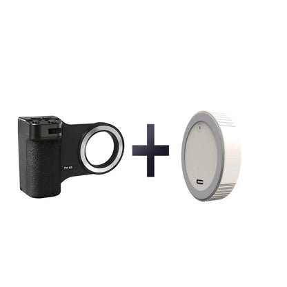 Magnetic Bluetooth Phone Camera Grip with Remote & Fill Light