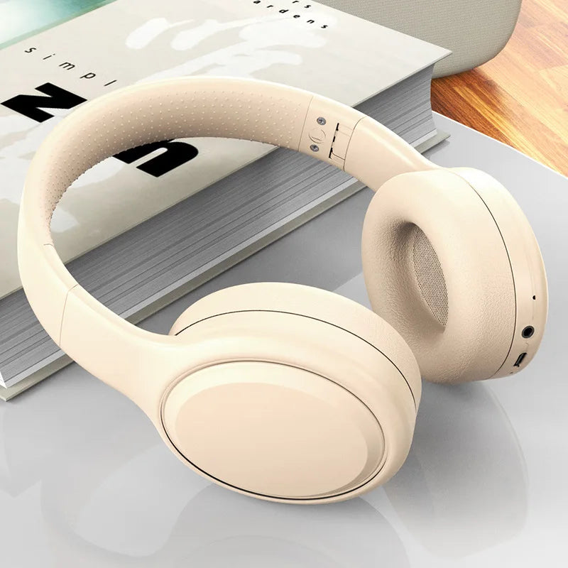 Wireless Bluetooth Gaming Over-Ear Headphones with Noise Reduction