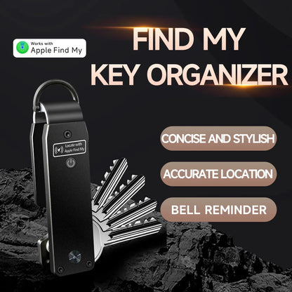 Smart Trackable Key Organizer with Apple Find My for iPhone