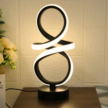 Modern Minimalist Elegant LED Bedside Light With Modern Style for Home Decor & Office