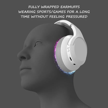 Wireless Over-Ear Headphones Bluetooth 5.3 Hi-Res Audio Over Ear Headset Earphones