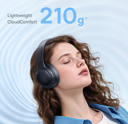 Bluetooth 5.3 Over-Ear Headphones 70 Hours Battery Life with Noise Isolation