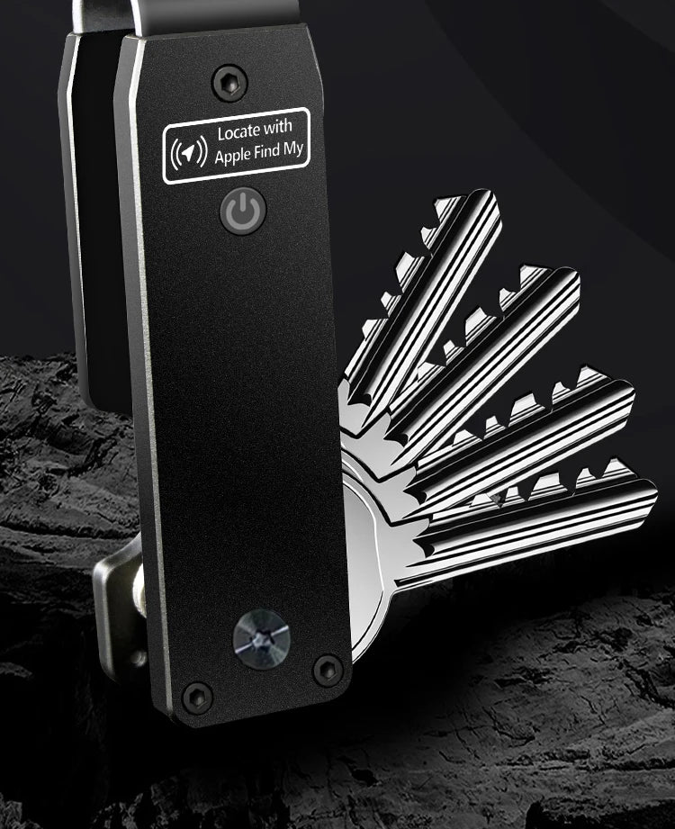 Smart Trackable Key Organizer with Apple Find My for iPhone