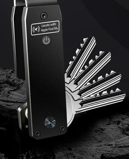 Smart Trackable Key Organizer with Apple Find My for iPhone