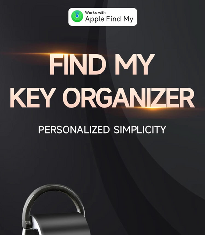Smart Trackable Key Organizer with Apple Find My for iPhone