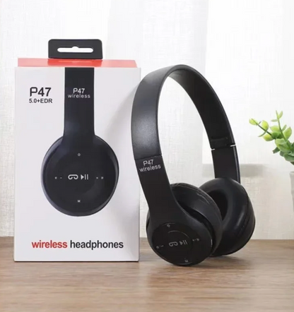 Wireless Bluetooth Noise Cancelling Headphones with Microphone