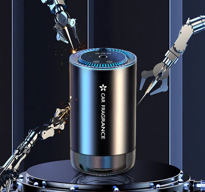 Smart Car Air Freshener Aroma Diffuser with Starry LED Ambient Light