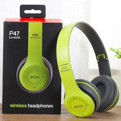Wireless Bluetooth Noise Cancelling Headphones with Microphone