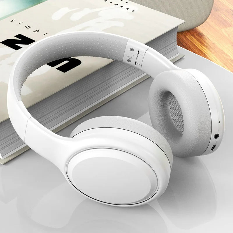 Wireless Bluetooth Gaming Over-Ear Headphones with Noise Reduction