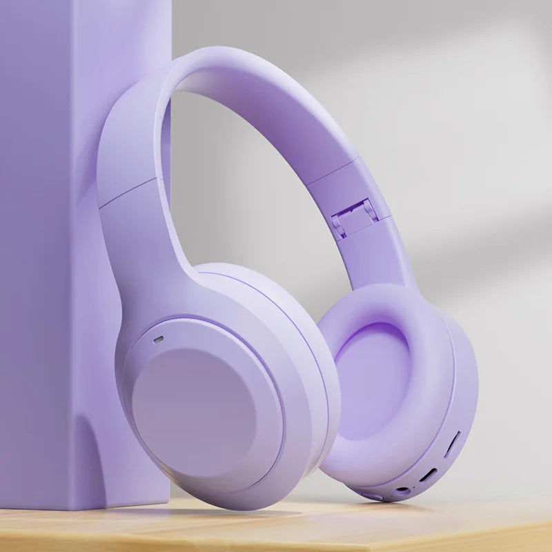 M5 Bluetooth 5.3 Wireless Over-Ear Headphones with Noise Reduction for Gaming & Sports